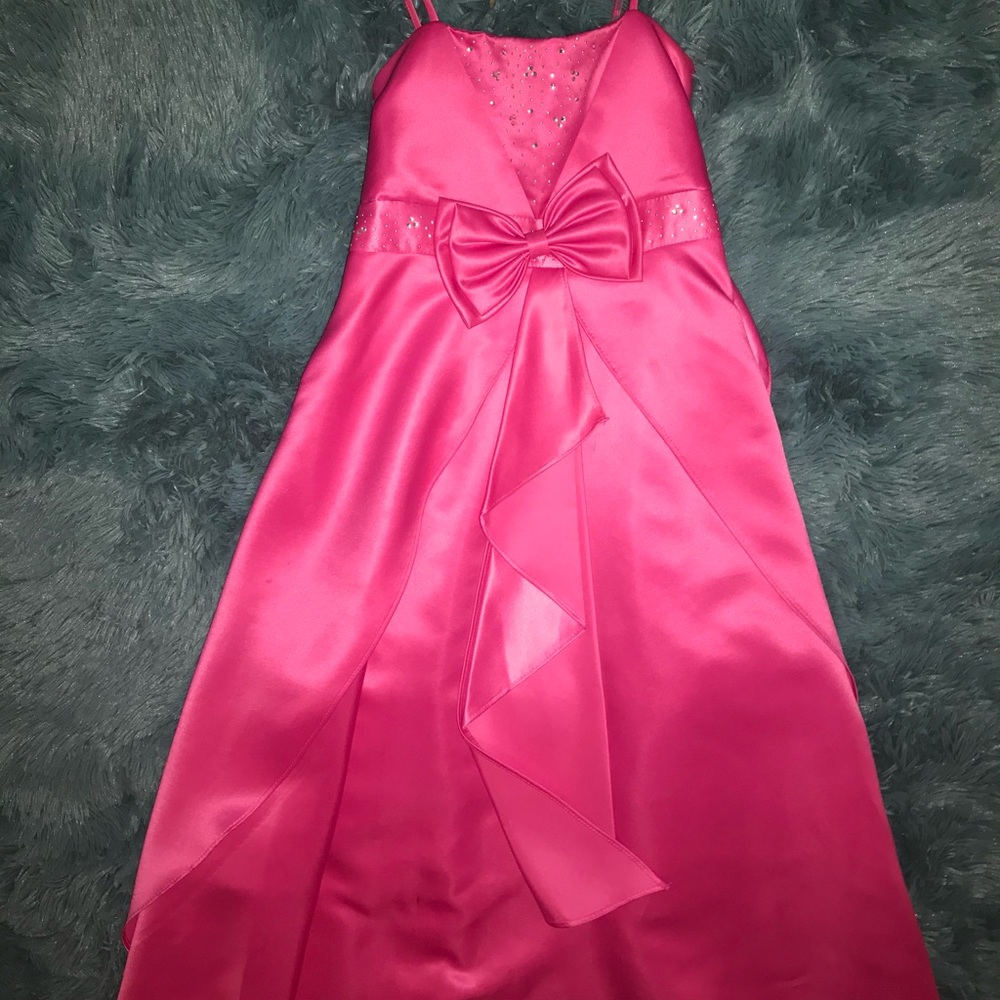 Pink formal dress